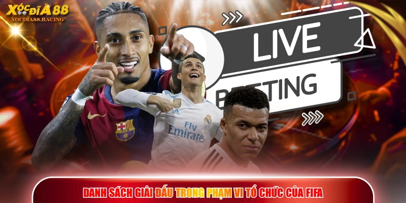Danh sách giải đấu trong phạm vi tổ chức của FIFA