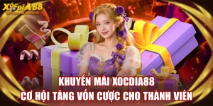 Khuyến Mãi XOCDIA88 - Cơ Hội Tăng Vốn Cược Cho Thành Viên