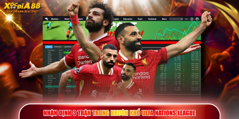 Nhận định 3 trận trong khuôn khổ UEFA Nations League