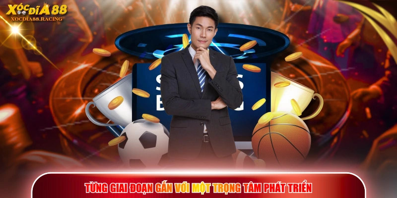 Từng giai đoạn gắn với một trọng tâm phát triển